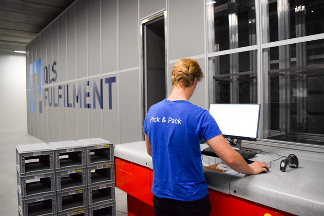 orderverwerking in de autostore gaat snel en velig